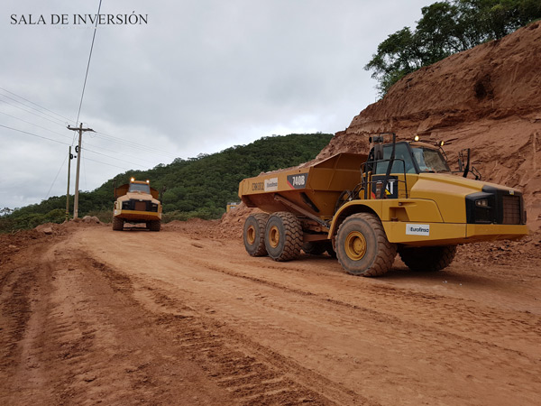 eurofinsa construye carretera en bolivia